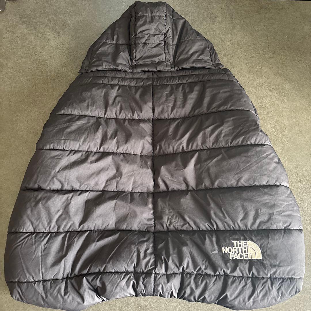 美品THE NORTH FACE フード付きベビーシェルブランケット