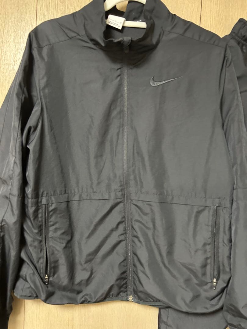 NIKE ナイキ ナイロンジャケット ジャージ パンツ セットアップ 黒 S