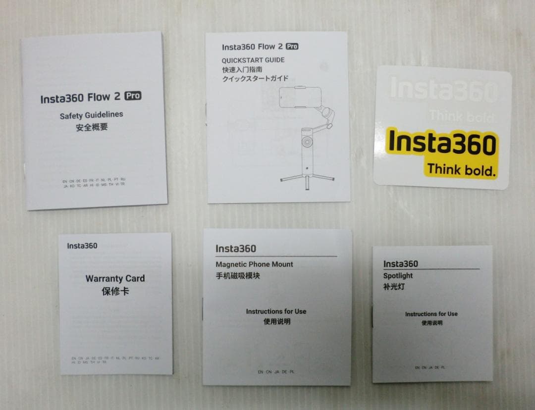 インスタ insta 360 Flow 2 Pro クリエイターキット