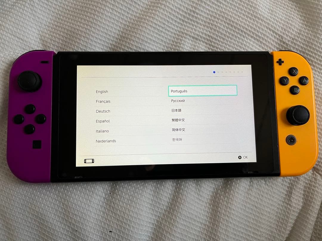 Nintendo Switch 本体 パープル/イエロー