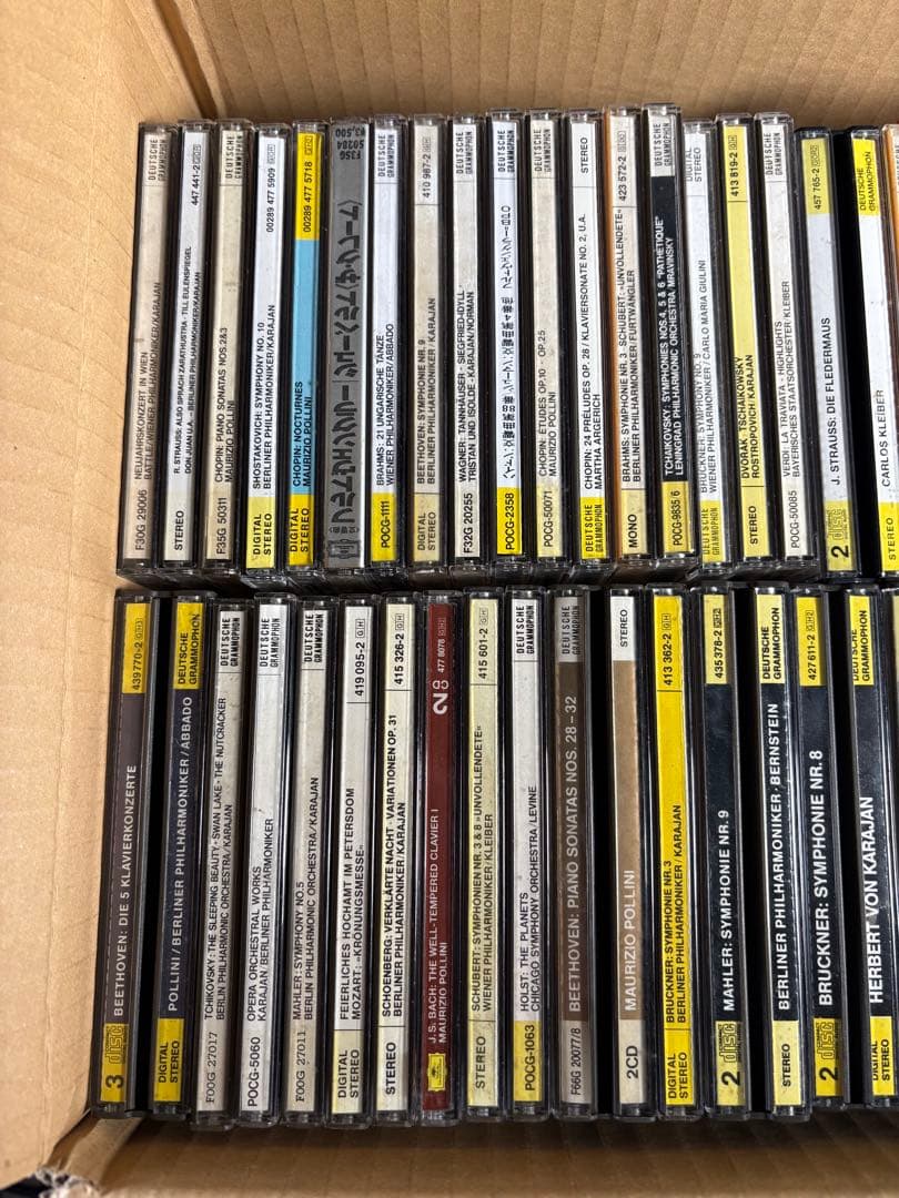 C063 クラシックCD 大量まとめ売り 約60枚 ベートーヴェン、カラヤン他