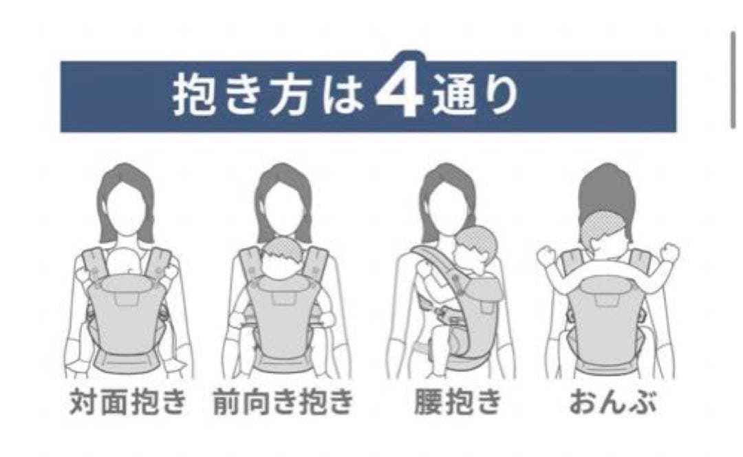 エルゴベビー オムニ ブリーズ 抱っこ紐　 メッシュ　グラファイトグレー