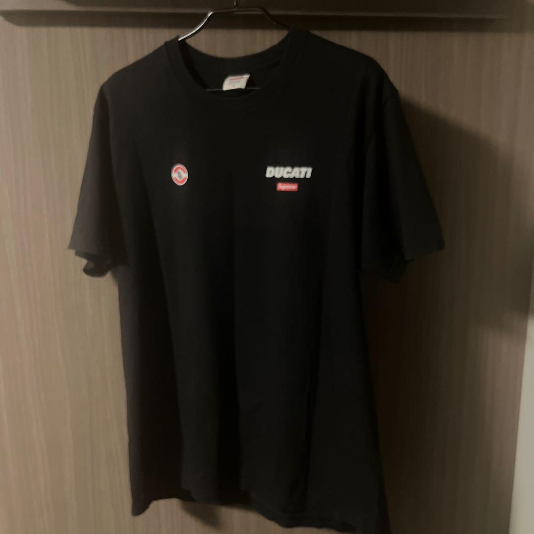 Supreme × Ducati tee黒　M 美品　boxlogo