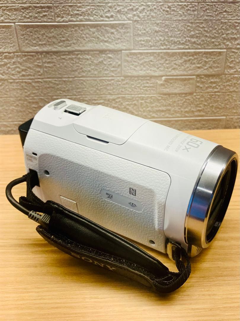 【美品】SONY デジタルHDビデオカメラ　HDR-CX680 W ホワイト