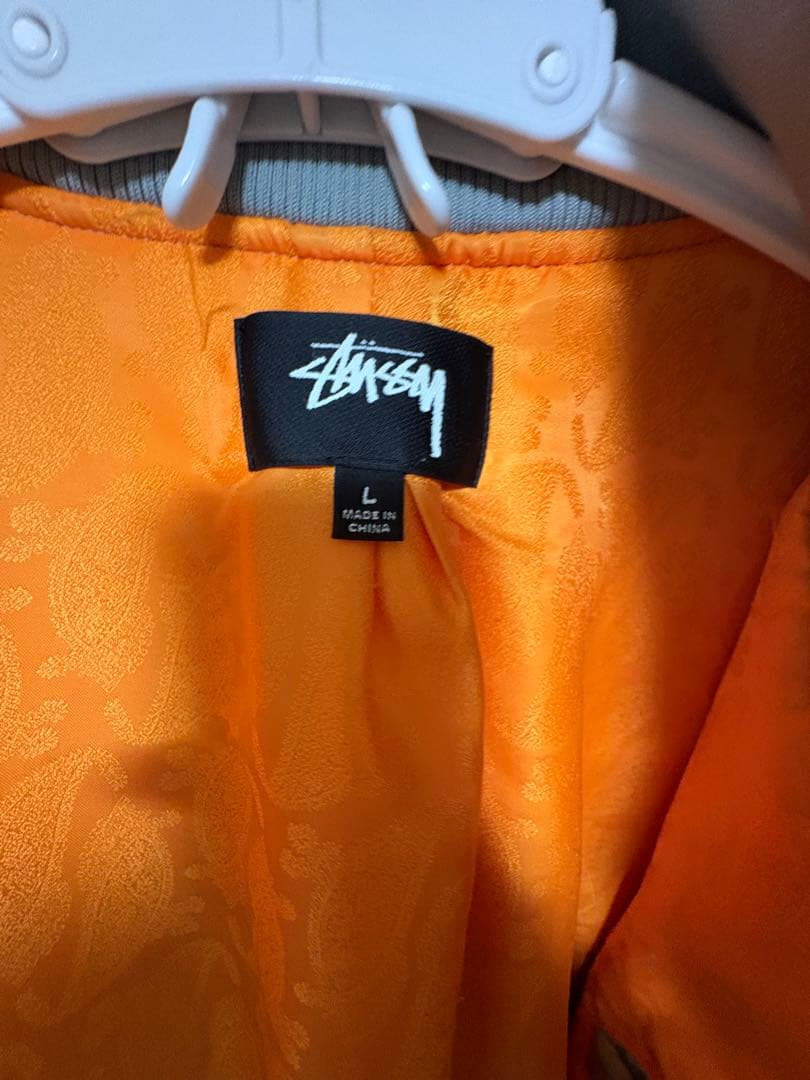 ジャケット・アウター stussy dyed nylon bomber jacket 23ss L