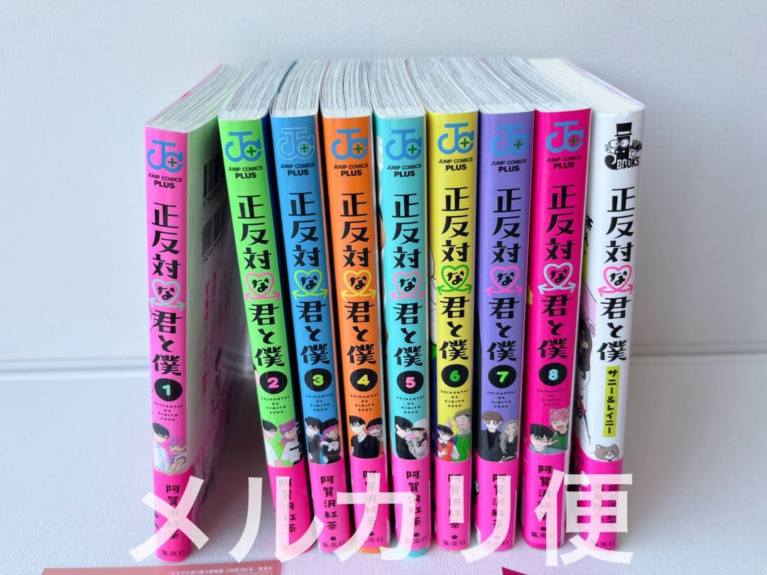 正反対な君と僕　1-8全巻セット　小説　特典付き