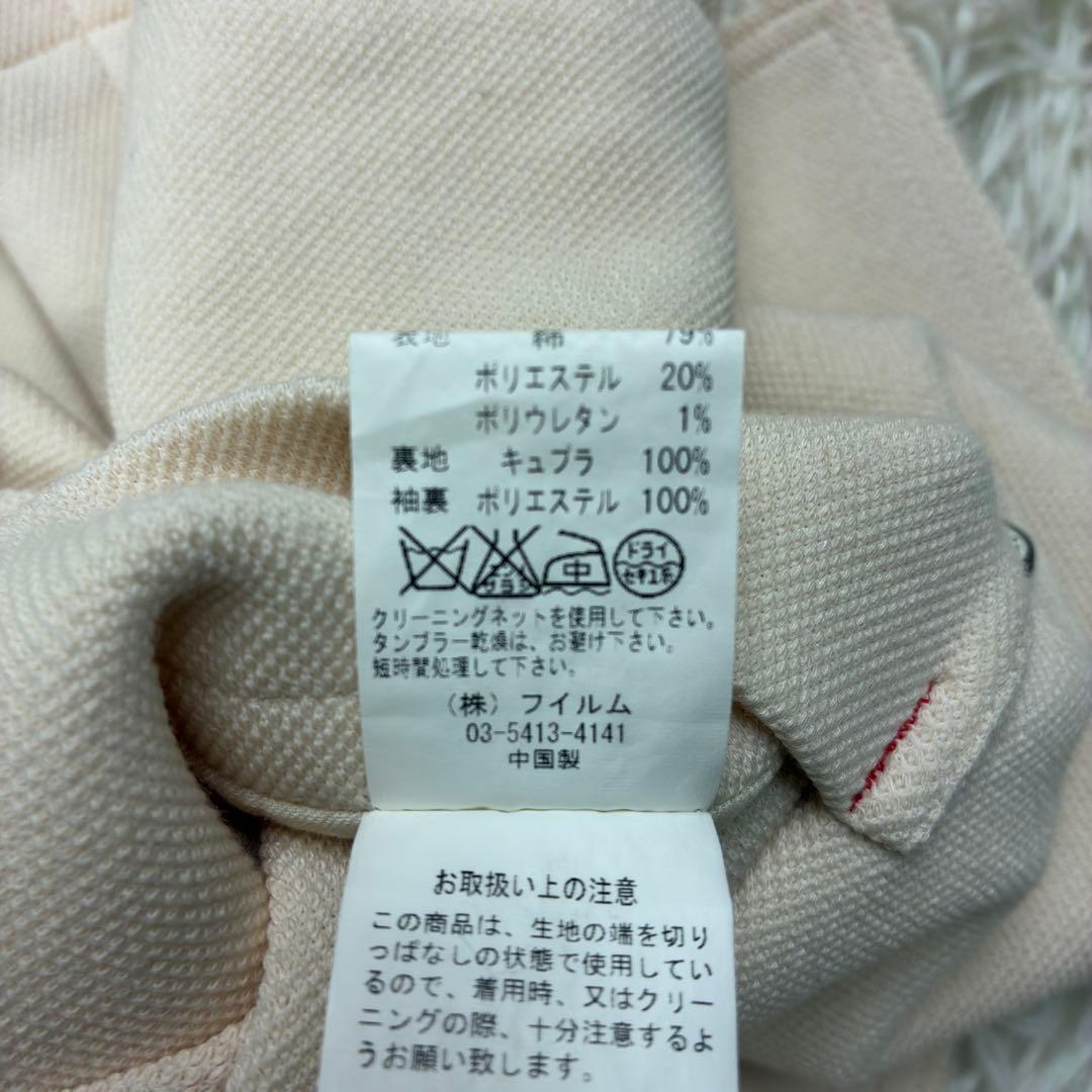 美品　ダブルスタンダードクロージングヒム　ニットテーラード　ダブルブレスト　L
