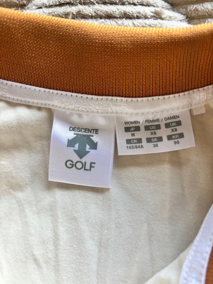 DESCENTE GOLF 長袖ポロシャツ、スカートセット
