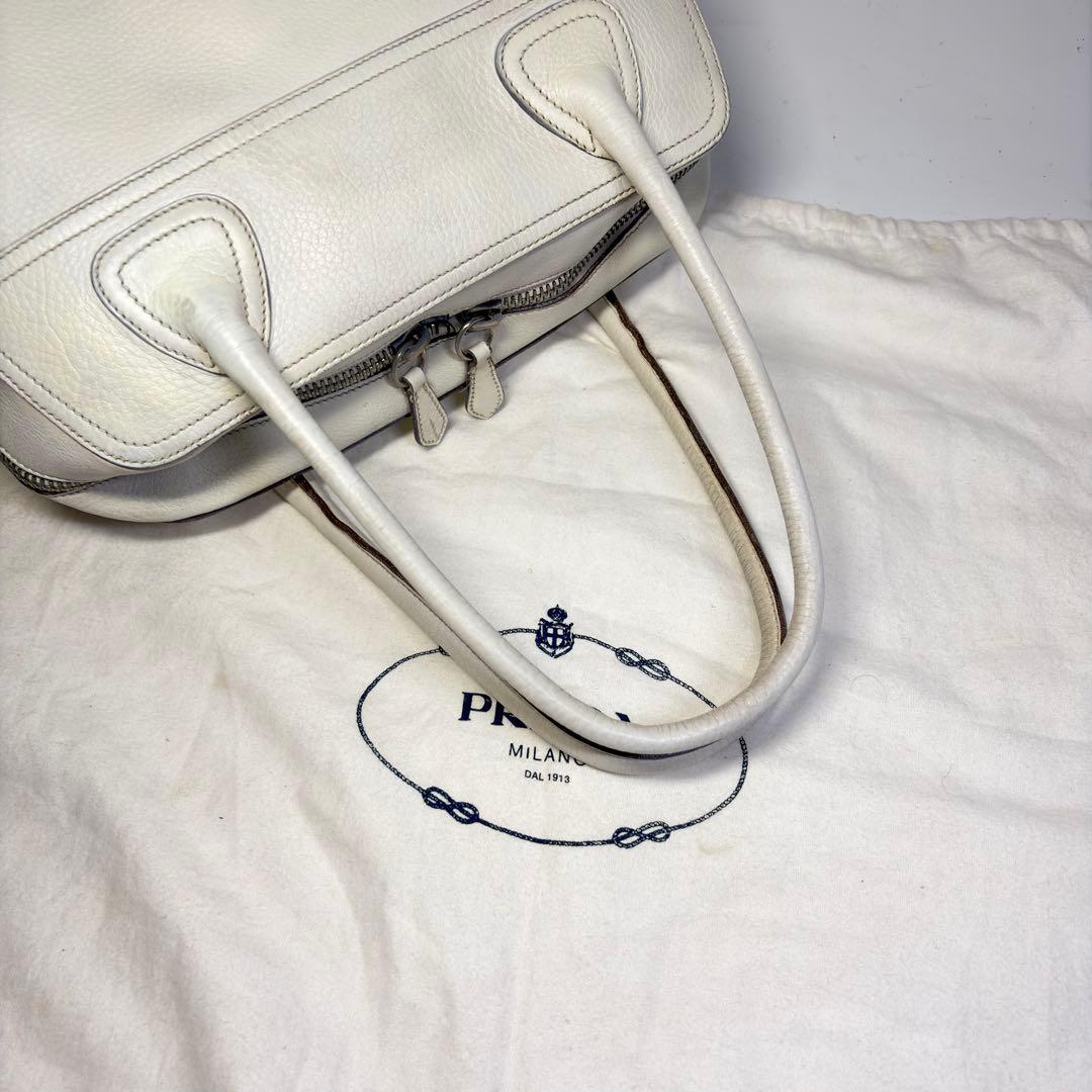 PRADA プラダ ミニボストンバッグ ハンドバッグ 肩掛 ギャンティカード