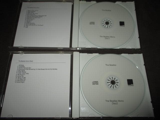 beatles beatles (white album mono 送料込み）