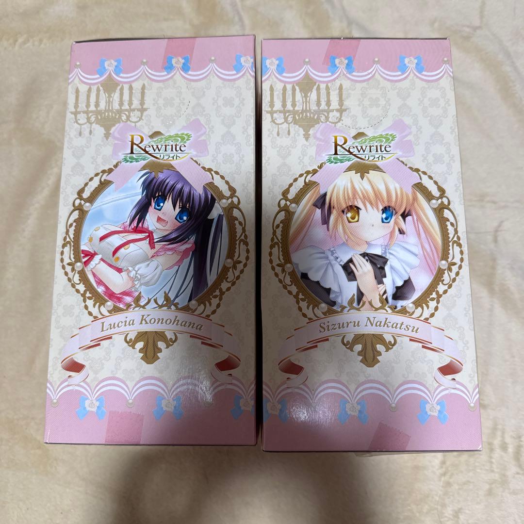 【新品未開封セット】リライト シーンフィギュア～メイド　中津静流　此花ルチア