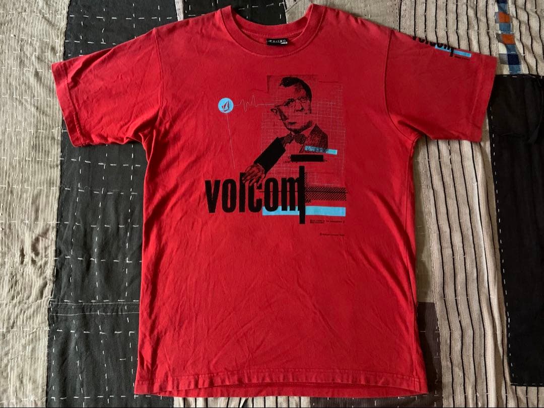 00s volcom vtg tシャツ ボルコム old skate マルチ
