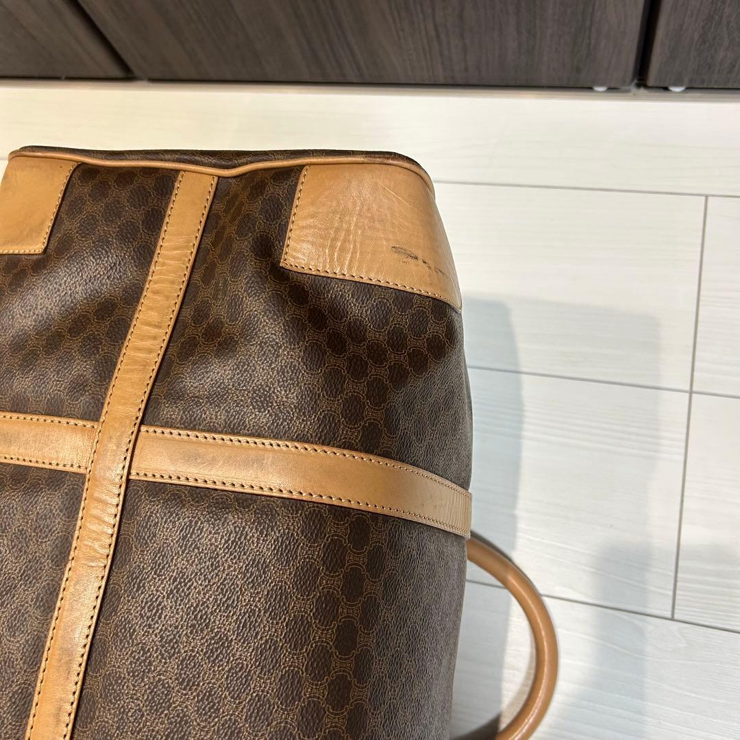 CELINE セリーヌ　ボストンバック　鍵付き　マカダム