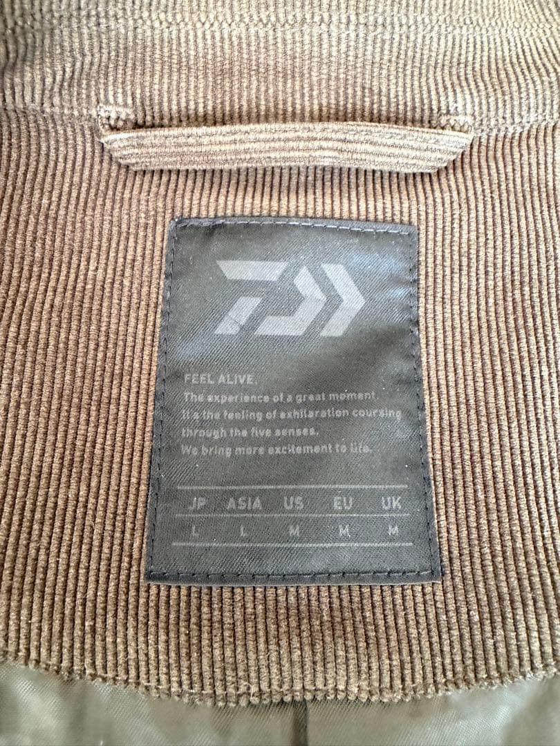 ジャケット・アウター DAIWA PIER39 CORDUROY EASY 2B JACKET