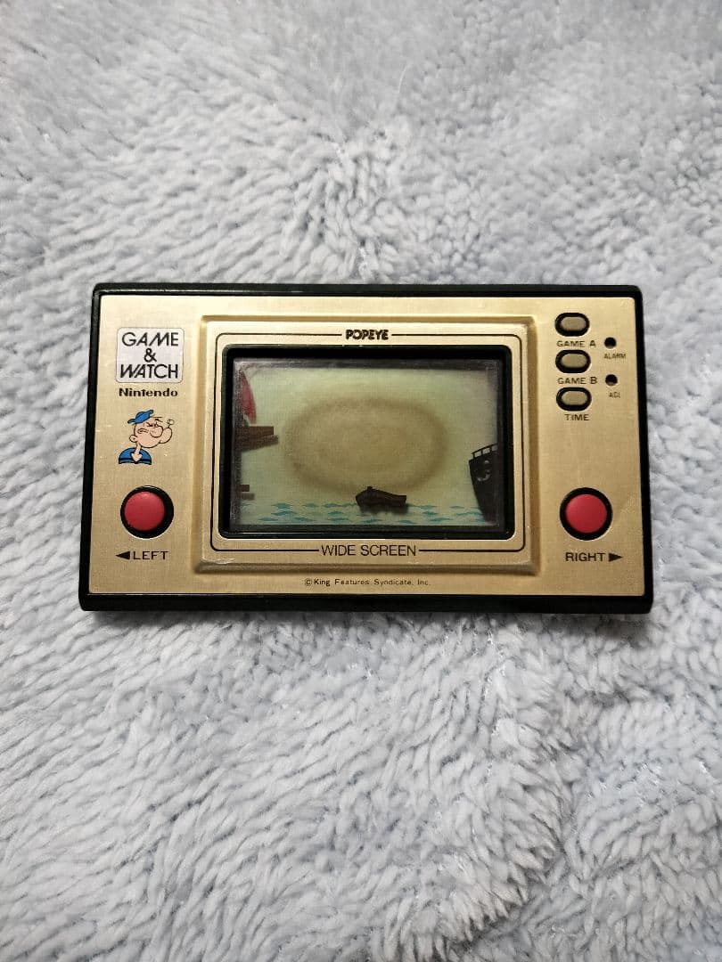 任天堂　ゲームウォッチ　ポパイ　愛してナイト　ハーピット　占い　ジャンク品