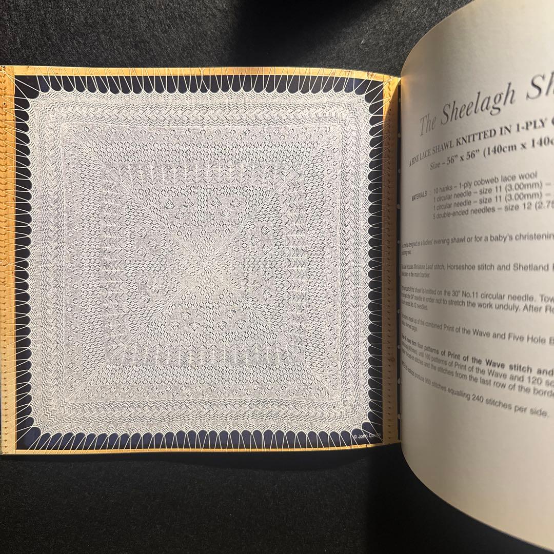 Gladys Amedro Shetland Lace シェットランドレース