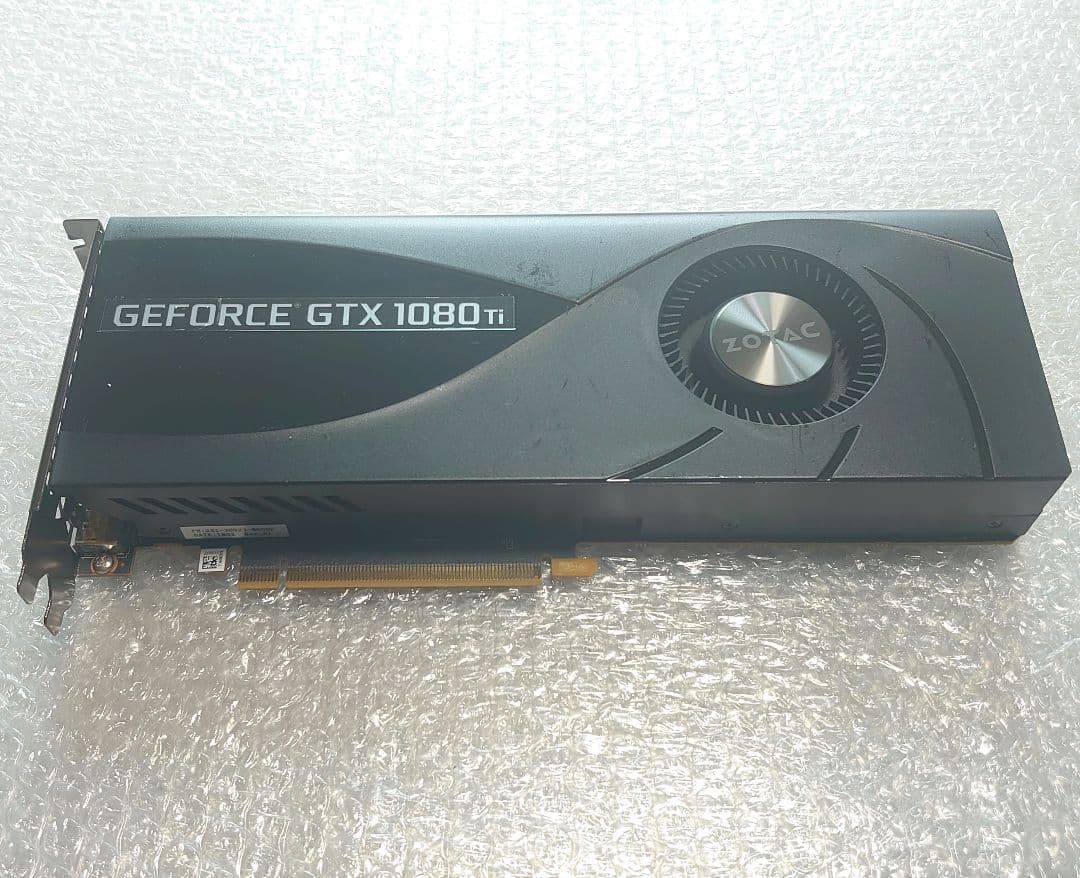 ZOTAC製 GeForce GTX1080Ti 11GB ジャンク扱いです