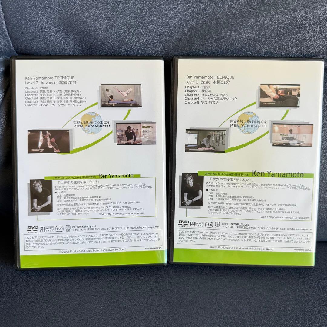 Ken Yamamoto DVD LEVEL1&2セット