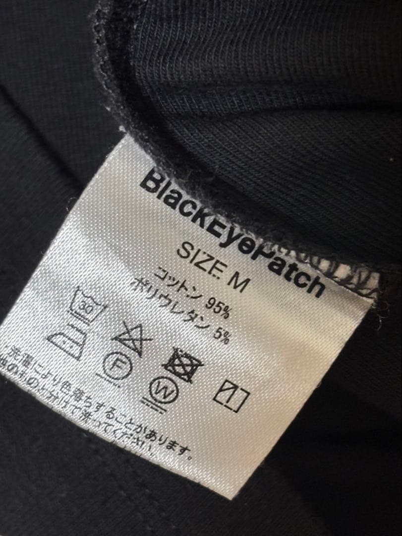 BLACK EYE PATCH 半袖Tシャツ ブラック