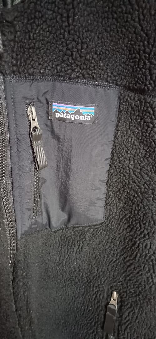 patagonia フリースベスト XL ブラック