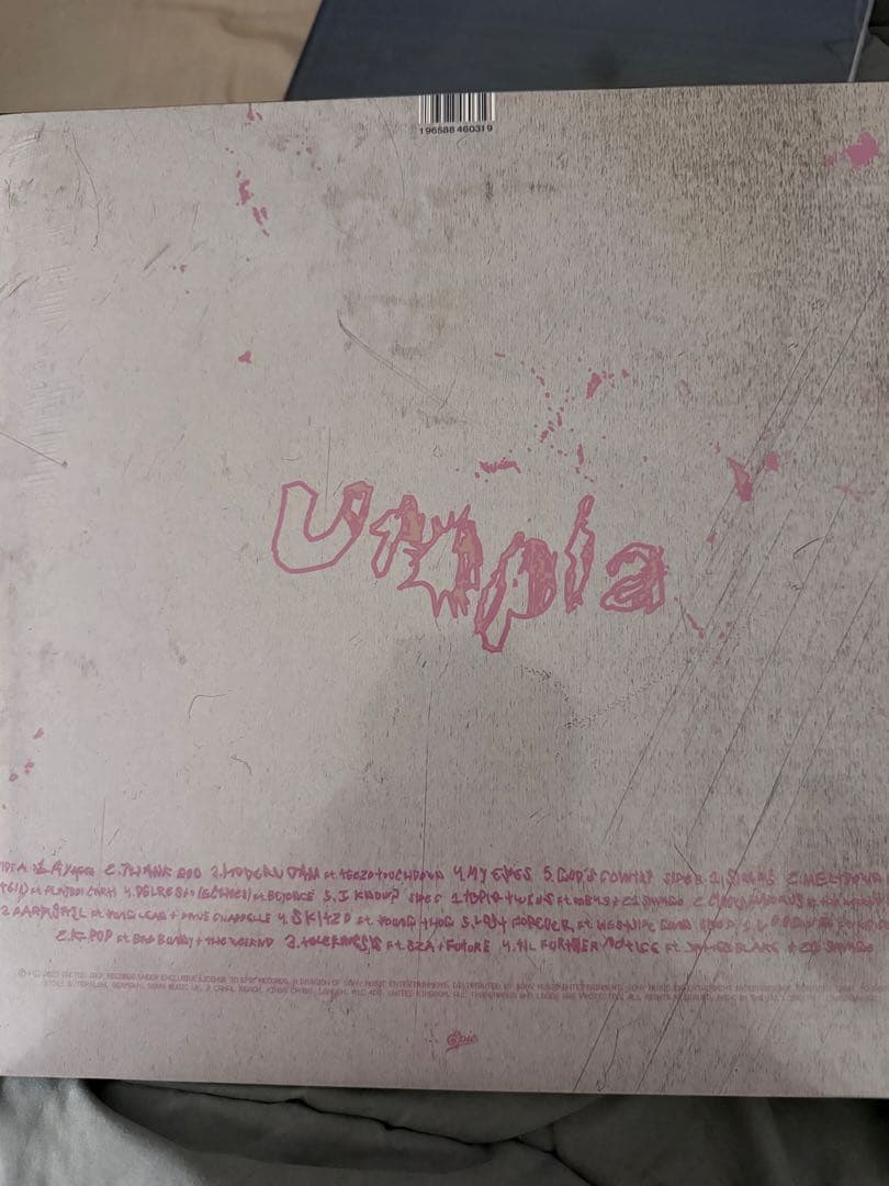 Travis Scott UTOPIA レコード