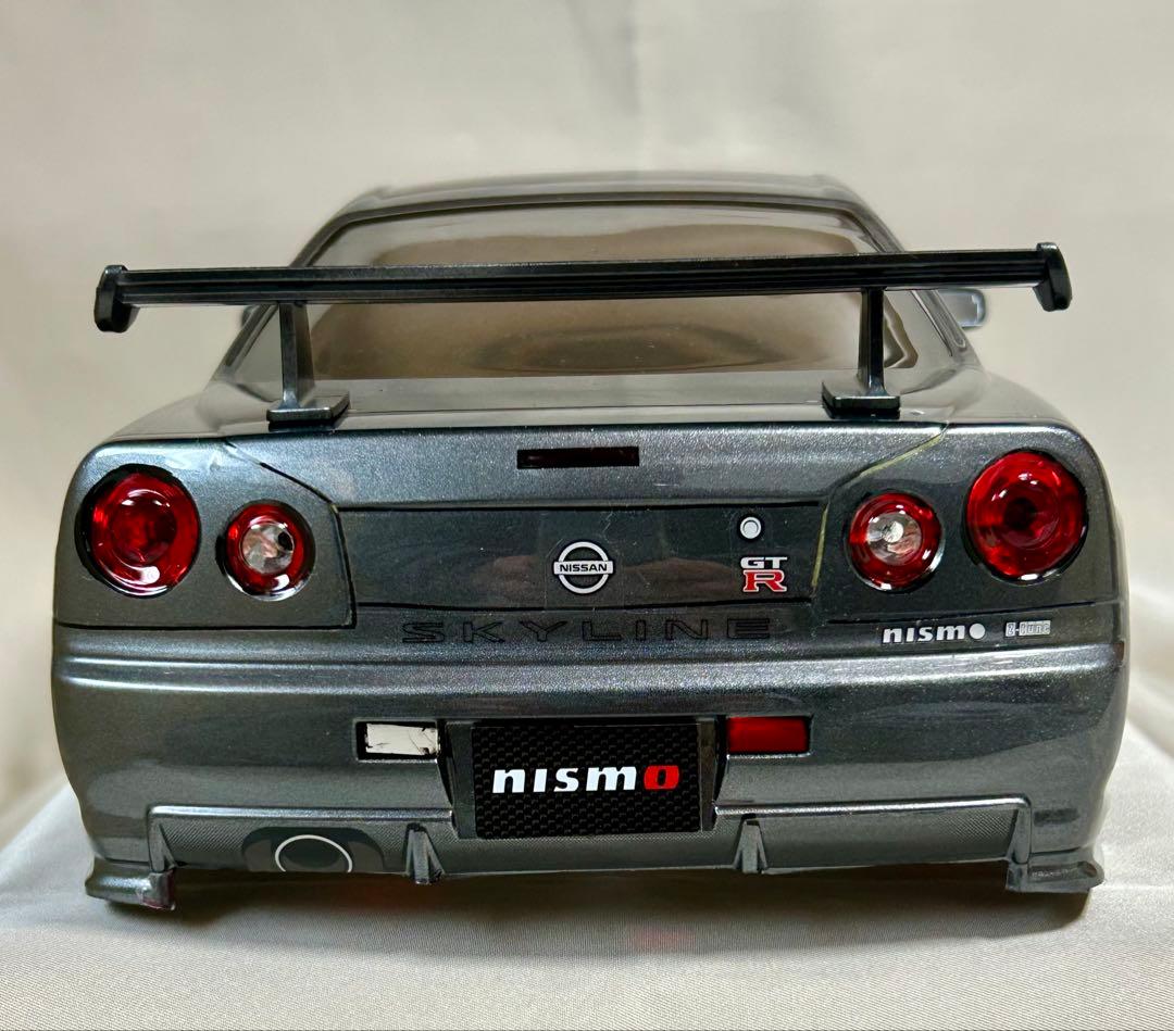 タミヤNISMO R-34 GT-R Z-tune 1/10 塗装ボディ未使用品