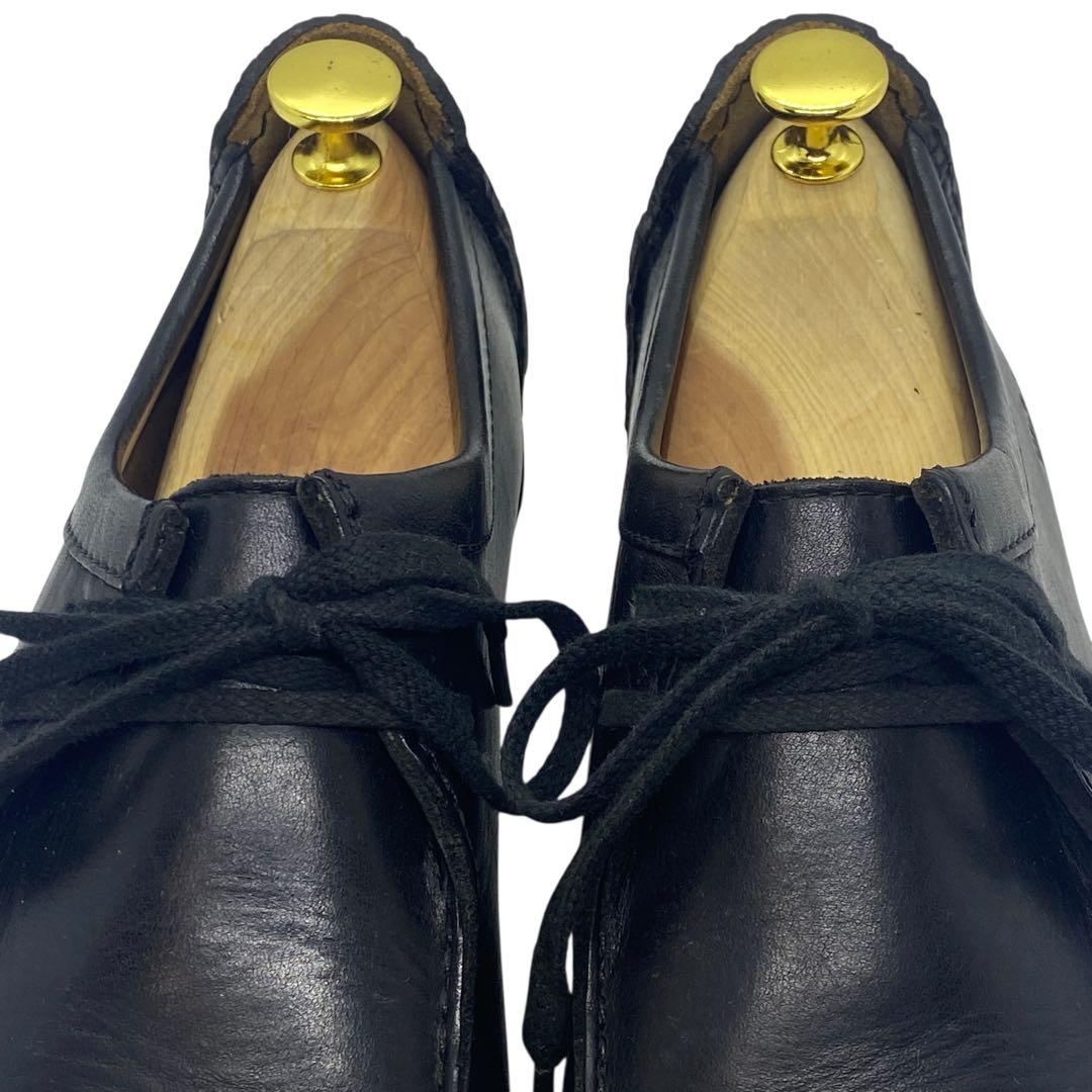 clarks クラークス　26cm ワラビー ナタリー レザー ブラック 黒