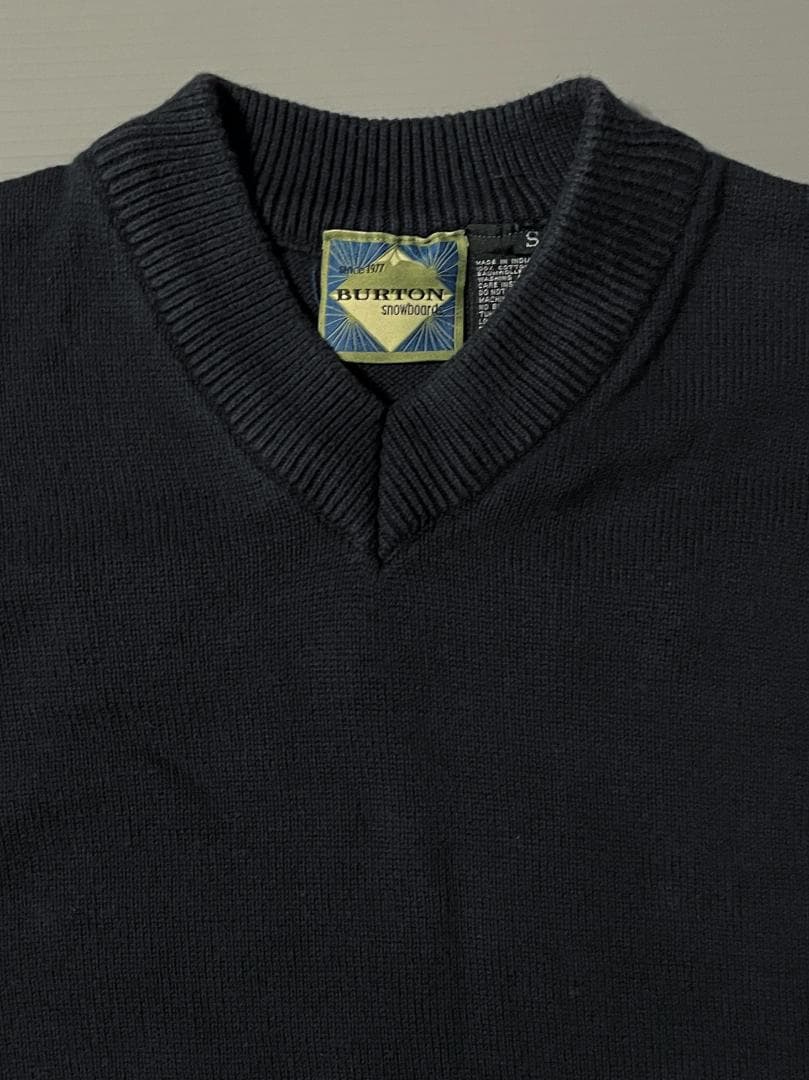 レア品！OLD BURTON board 90年代 Vネックニット