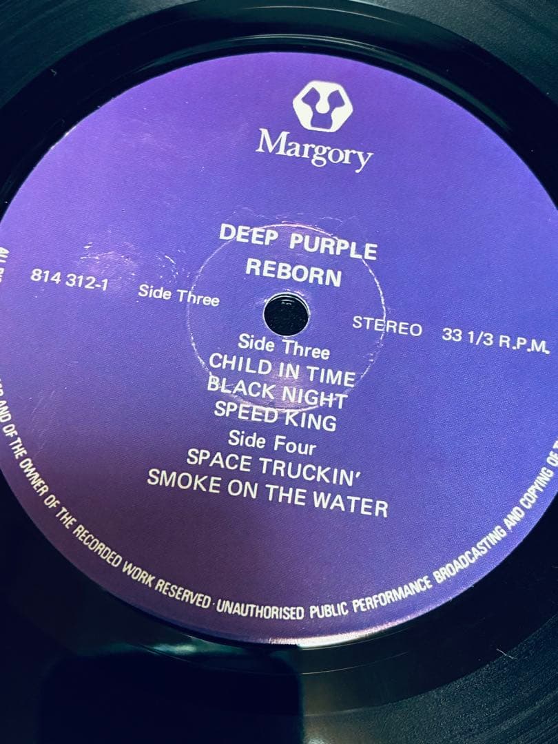Deep Purple Reborn Dec.13th1984ライブレコード