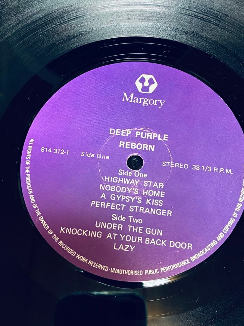 Deep Purple Reborn Dec.13th1984ライブレコード