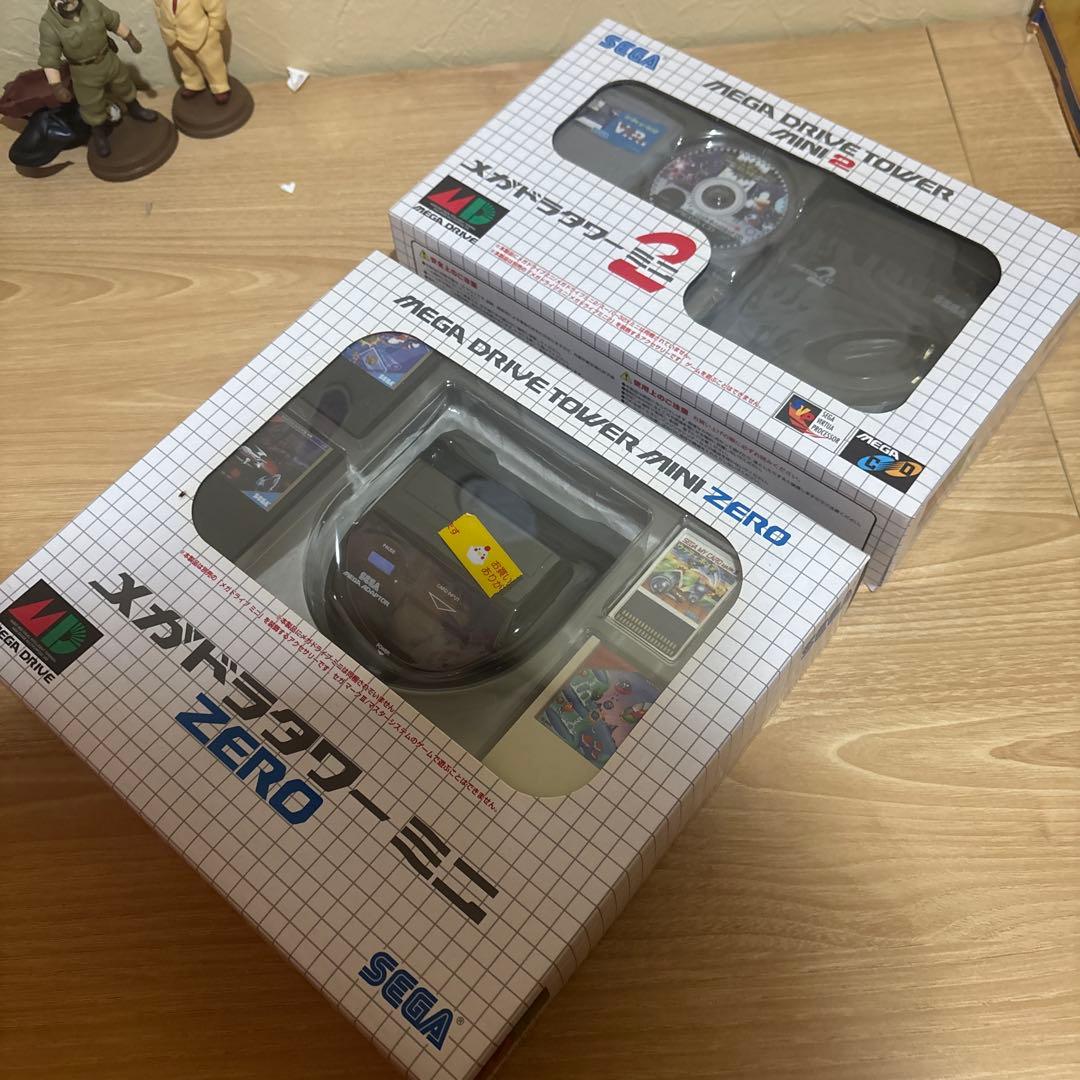 メガドライブ　メガドラタワーミニゼロメガドライブタワーミニ2セット　新品　未開封