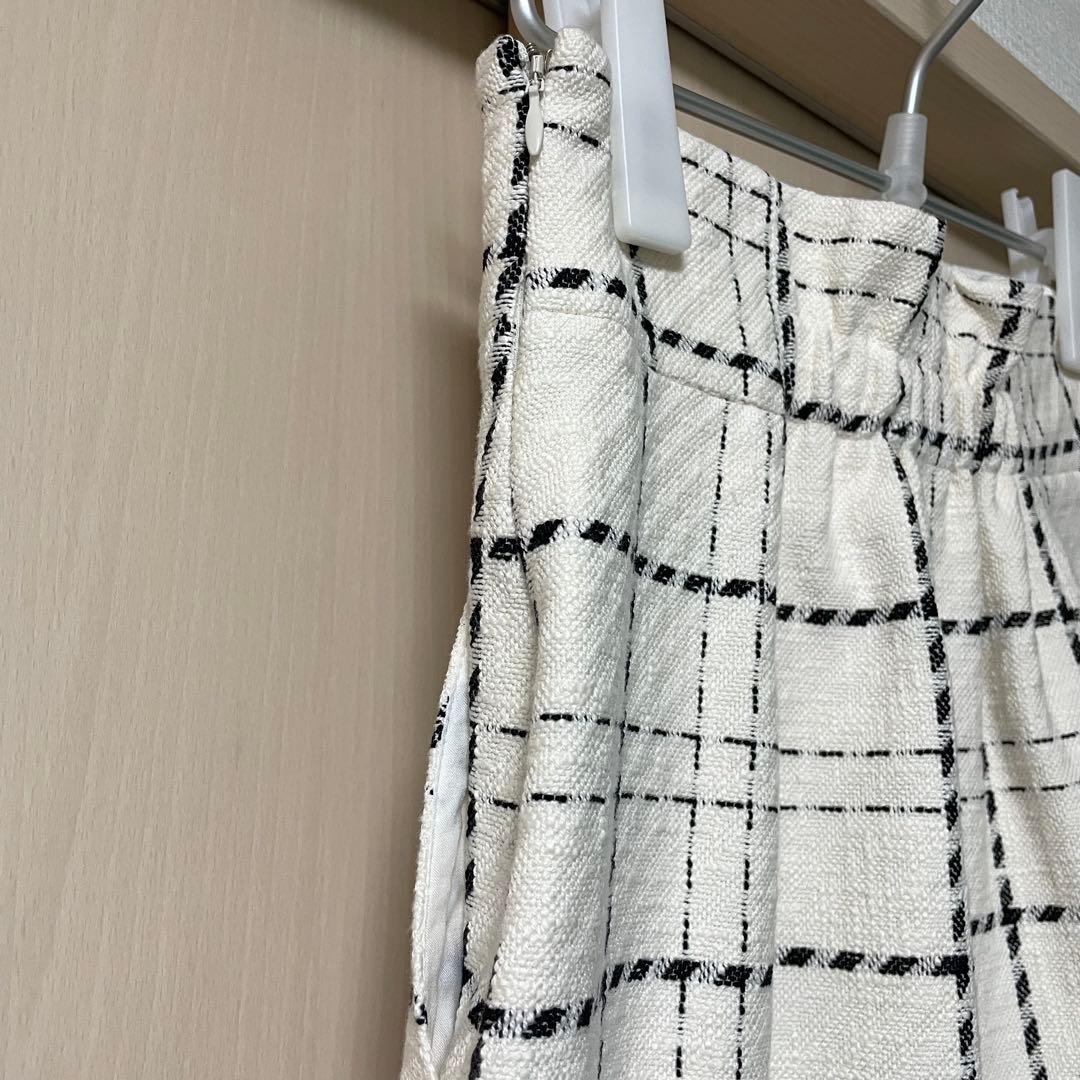 ROPE チェックタイトスカート 美品