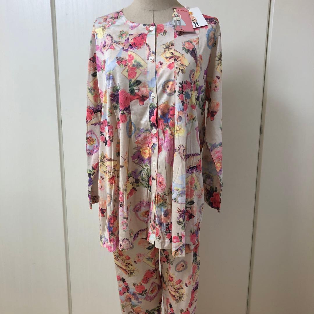 TUNIC 鴨居羊子 エンジェル・花柄ルームウェア 新品タグ付き