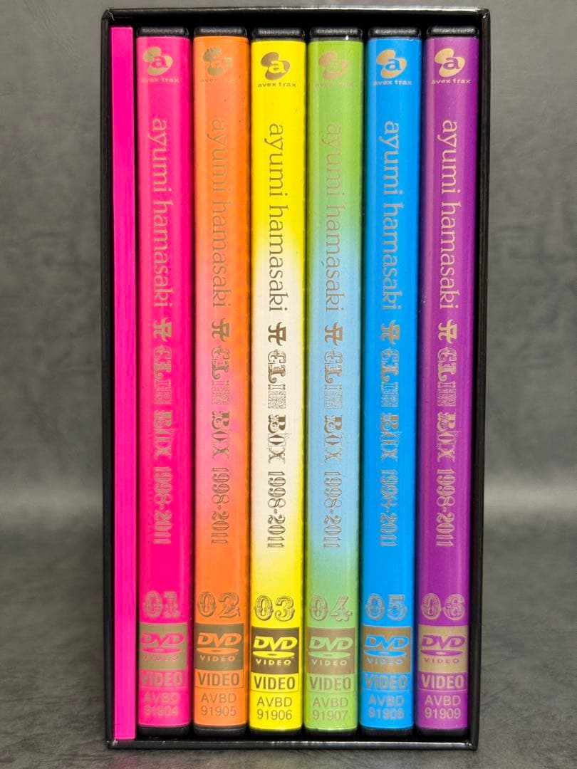 浜崎あゆみ/A CLIP BOX 1998-2011〈初回生産限定・6枚組〉