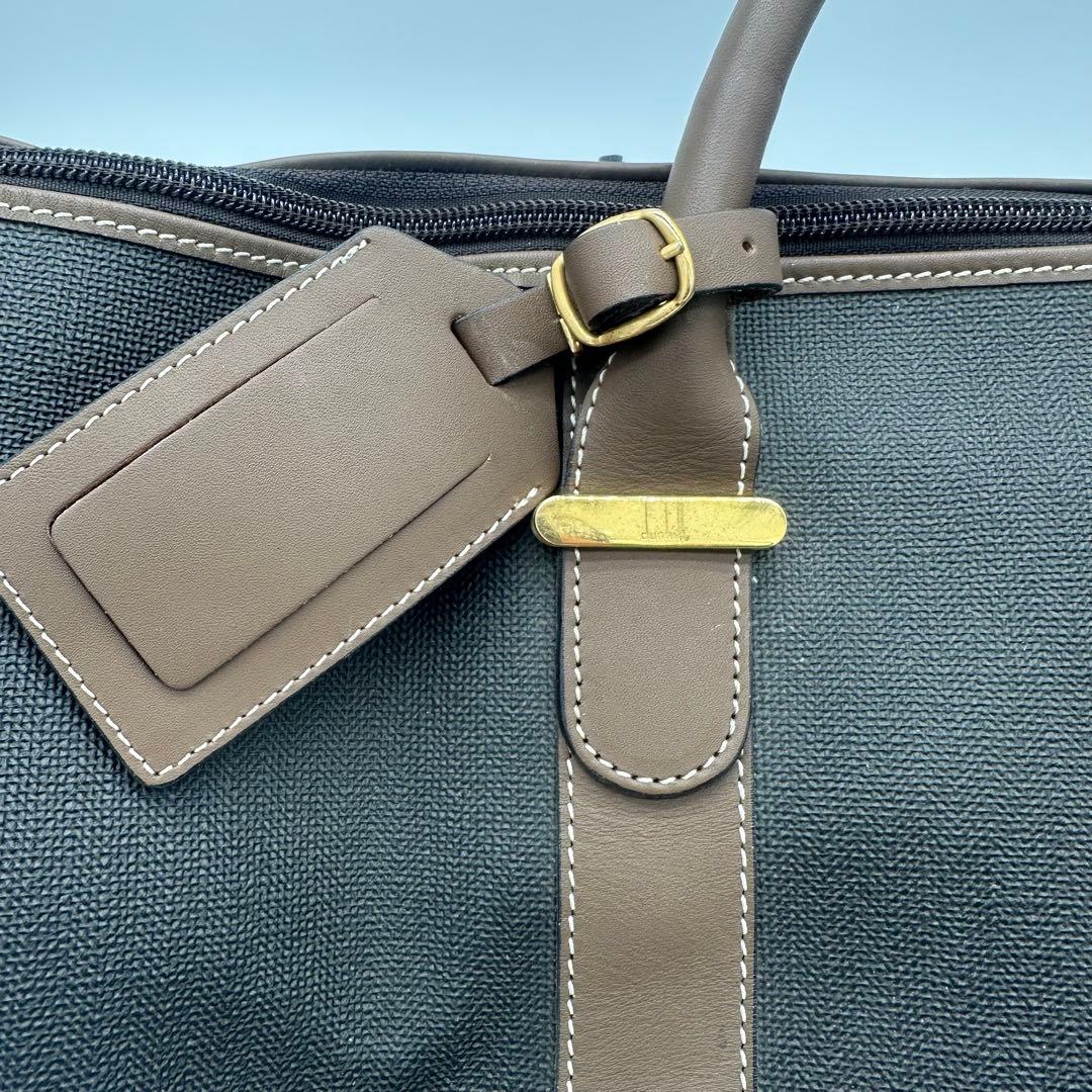 u*e様 dunhill ダンヒル ボストンバッグ レザー 鍵付き 大容量