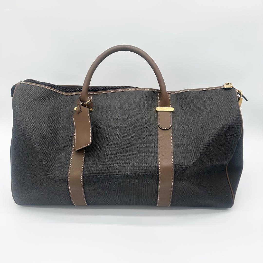 u*e様 dunhill ダンヒル ボストンバッグ レザー 鍵付き 大容量