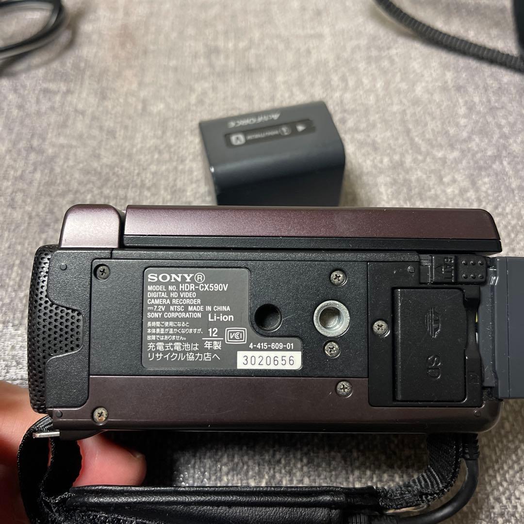 SONY HDR-CX590 ビデオカメラ 本体