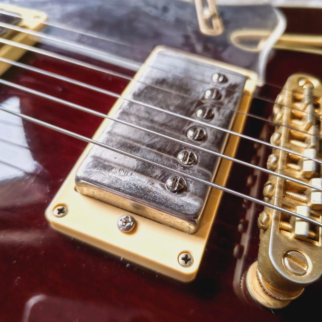 Ibanez ASR-75V セミアコ　ピックアップ交換済