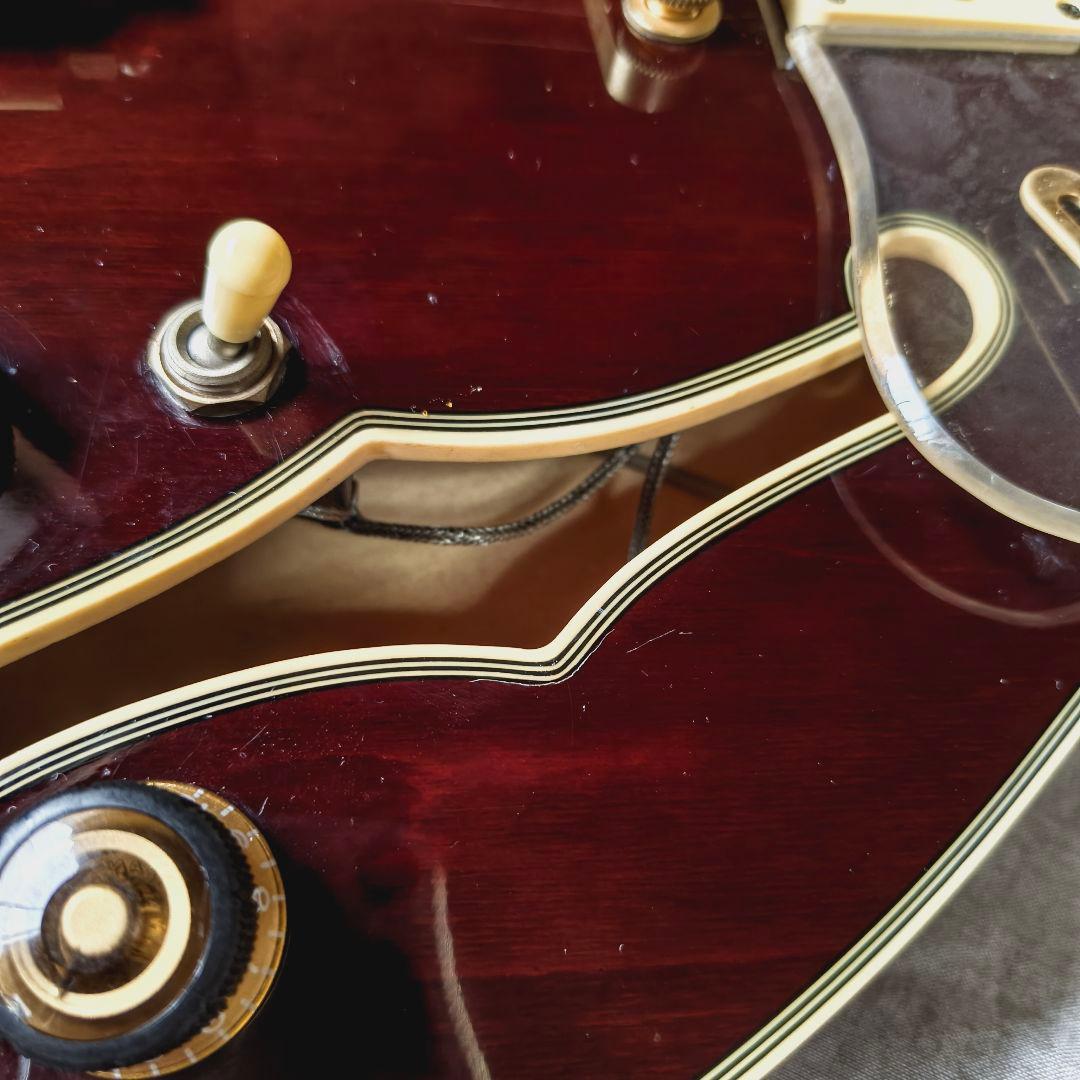 Ibanez ASR-75V セミアコ　ピックアップ交換済