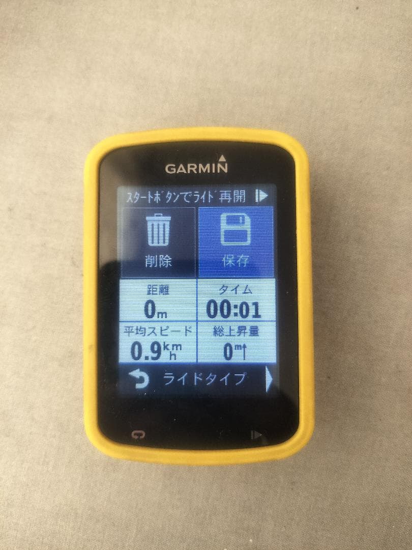 Garmin　820j サイクルコンピューター