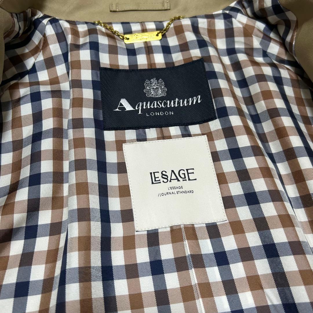 定価10万越え 極美品 L'ESSAGE 別注 アクアスキュータム　春服