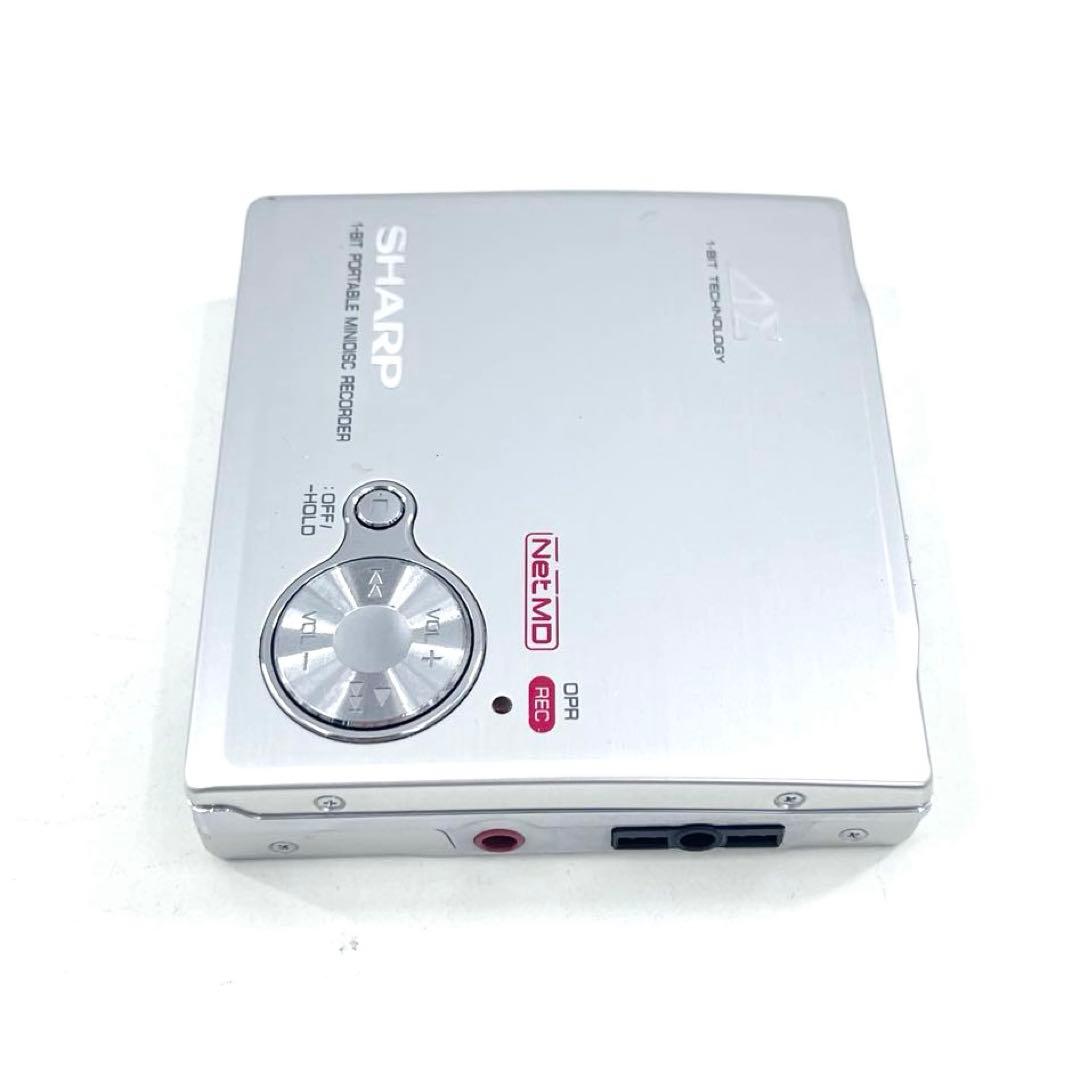 SHARP IM-DR80-S NetMD MDレコーダー 1bit 美品