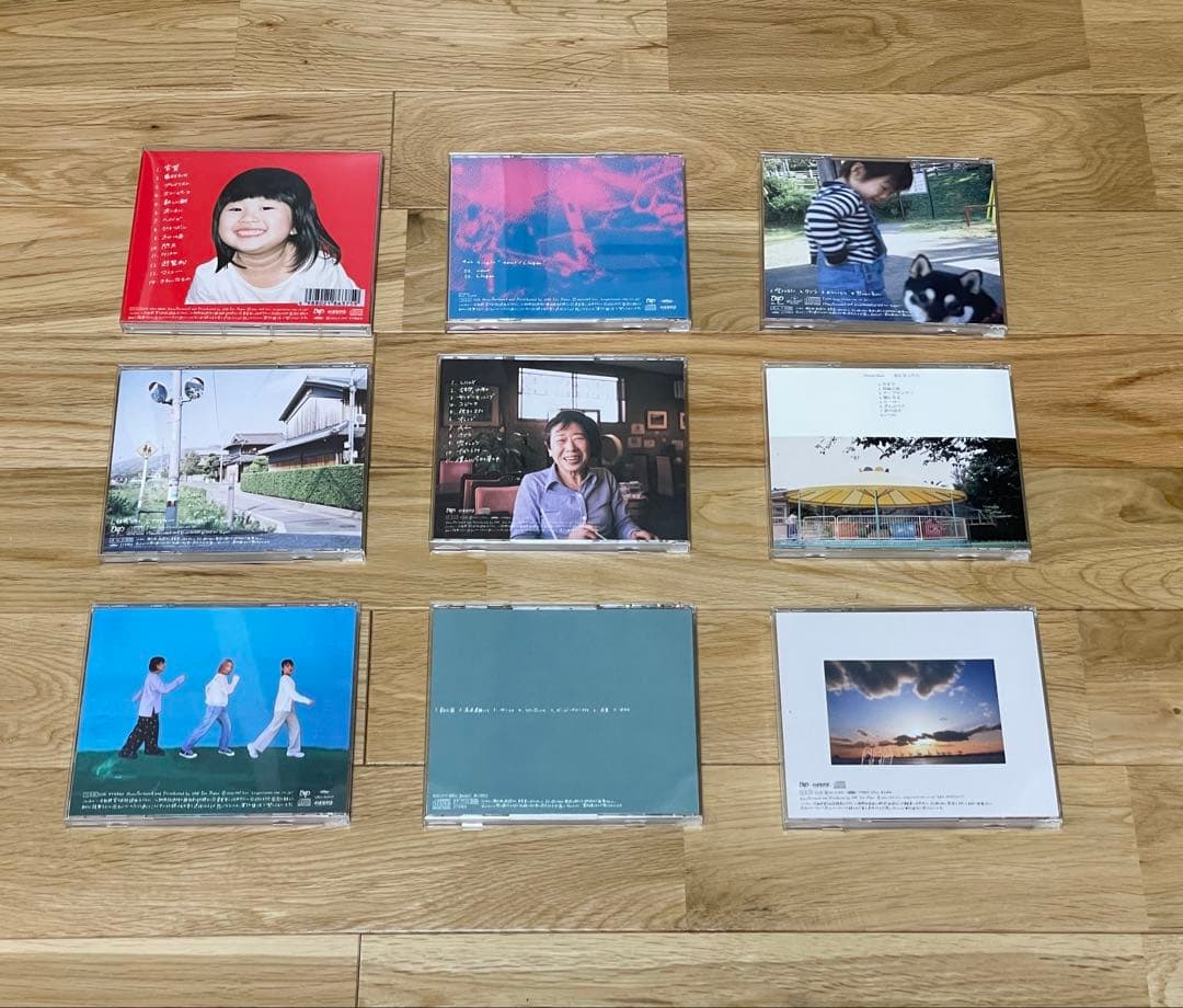 Hump Back CD9枚セット＋Tシャツ　おまけ