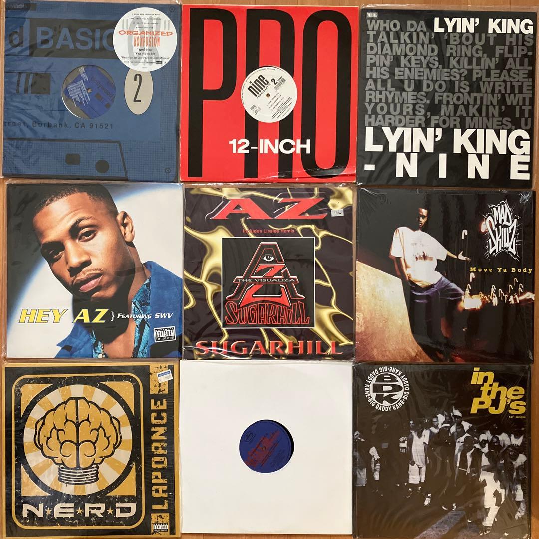 HIPHOPレコード まとめ売り 12インチ54枚セット