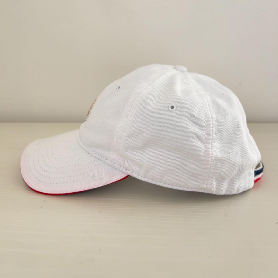 美品 MONCLER モンクレール ベースボールキャップ ユニセックス 白
