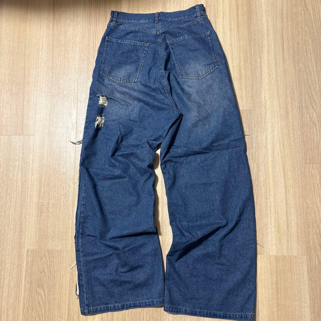 MAISON SPECIAL メゾンスペシャル チュールダメージデニム