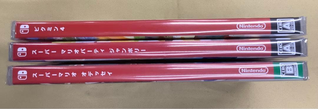SWITCH スーパーマリオパーティ、ピクミン4他ソフト3本セット
