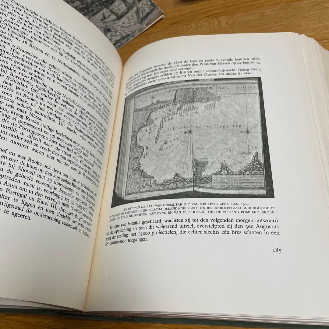大きめの洋書　インテリア　コレクション　オランダの海の歴史