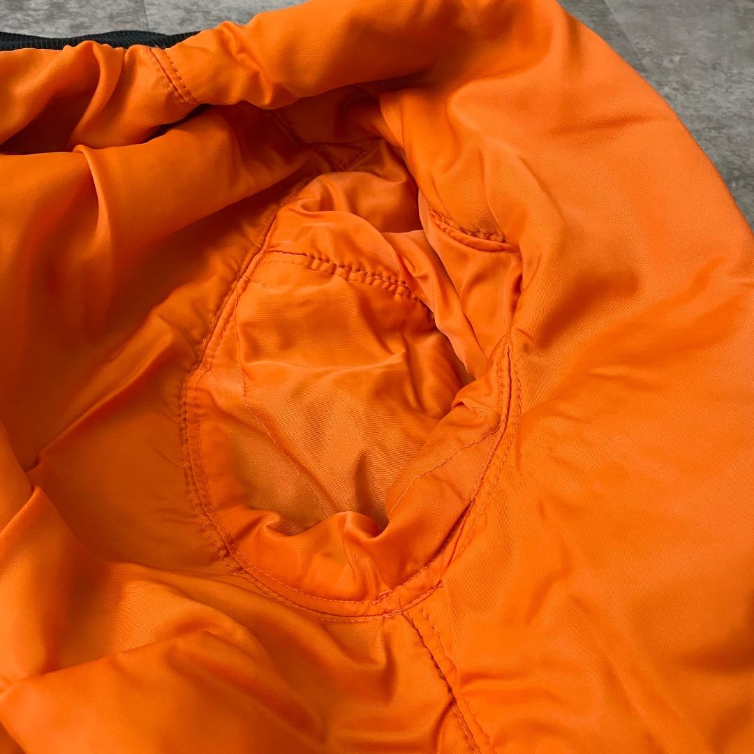 90s アメリカ軍 民間品 Black MA1 ideal ジッパー