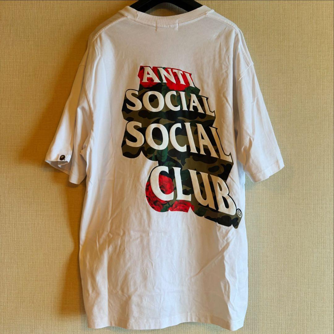 美品 APE Anti Social Social Club Tシャツ